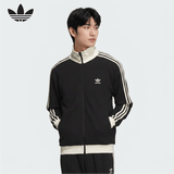 阿迪达斯（adidas）三叶草男女休闲潮流时尚撞色运动外套上衣JW0110 L码
