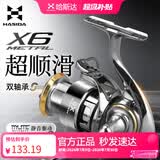 哈斯达（HISTAR）X6金属耐用旋入式摇臂纺车轮 X6-2000s[金属耐用]