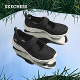 斯凯奇（Skechers）女鞋透气浅口单鞋通勤平底鞋休闲时尚玛丽珍鞋