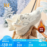 361°运动鞋女冬季加绒复古雪地靴厚底休闲老爹棉鞋子女682446704B-6