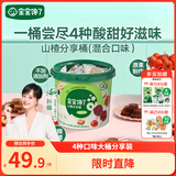 宝宝馋了 山楂分享桶山楂棒水果棒棒糖儿童宝宝零食0添加防腐剂辅食谱300g