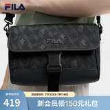 FILA斐乐官方男士挎包夏季时尚休闲单肩包斜挎包随身包 满印一-ZA XS