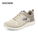 斯凯奇（Skechers）运动鞋男士夏季网面透气休闲鞋户外软底轻便跑步鞋232398