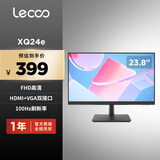 来酷（Lecoo）23.8英寸高清 100Hz VA面板  3000:1高对比度 TUV爱眼认证 节能办公家用显示器 XQ24e