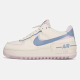 耐克NIKE女休闲空军一号AF1 SHADOW新款经典休闲鞋DZ1847-117粉蓝37.5
