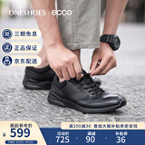 爱步（ECCO）男鞋春季舒适系带透气男士运动休闲皮鞋黑色健步鞋511734海外直邮 51052 39