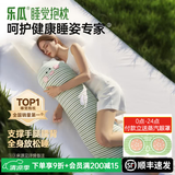 乐瓜睡觉抱枕夏季女生夹腿凉感抱枕长条靠枕床上靠垫等身靠背垫可拆洗 特大号四季款（婴儿棉） 萌萌恐龙