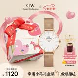 丹尼尔惠灵顿（DanielWellington）DW女士手表轻奢流金简约石英欧美腕表礼盒款生日礼物送女友DW219