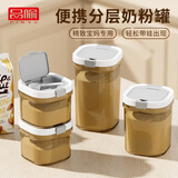 品喻（PINYU）密封罐 奶粉盒米粉盒咖啡粉茶叶储物罐便携外出分装盒避光防潮