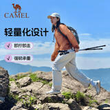 骆驼（CAMEL）登山手杖户外徒步轻便携伸缩多功能登山装备拐杖2SA7D41-1D薇紫色