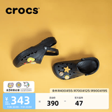 卡骆驰（CROCS）贝雅洞洞鞋男鞋女鞋轻便耐磨一脚蹬拖鞋休闲鞋百搭花园鞋|10126 黑色-001(含智必星) 36 /37(220mm)