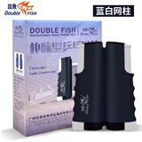 双鱼（DOUBLE FISH）乒乓球网架含网套装便携式伸缩网柱通用标准兵乓球桌球台拦网 XW-928B伸缩型 乒乓球网柱(蓝白色）