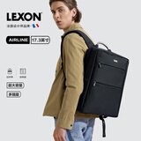 乐上（LEXON）商务双肩包男15.6/17.3英寸笔记本电脑包休闲差旅背包防泼水书包