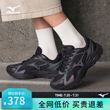 美津浓（MIZUNO）RACER S 吴曦同款跑鞋男女缓震透气休闲慢跑鞋 01/黑色 40 (255mm)