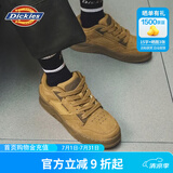 Dickies男士板鞋休闲鞋男鞋透气低帮平底鞋子 17C黄棕-升级款 40(男女款)
