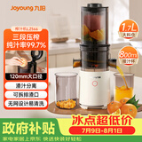 九阳（Joyoung）原汁机三段压榨家用多功能大口径电动冰淇淋机冷压榨果汁榨汁机渣汁分离Z12-LZ566