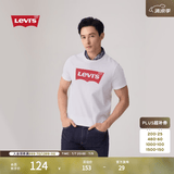 Levi's李维斯情侣美式宽松印花时尚简约舒适潮流纯棉圆领短袖T恤 白色 002A0-0000 2XL