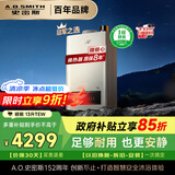 史密斯（A.O.SMITH）13升精钢燃气热水器 1级静音 恒温大水量 抗风防冻JSQ26-TEW 更安全更安静  以旧换新