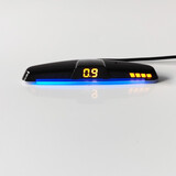 铁将军汽车倒车雷达后置4探头双七段显示屏真人语音蜂鸣可以切换 后置4探（语音蜂鸣款）V5