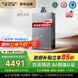 史密斯（A.O.SMITH）16升燃气热水器【小精钢EC5】静音 8A恒温认证 精钢换热器质保8年 天然气 以旧换新 JSQ31-EC5