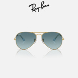 雷朋（RayBan）经典飞行员系列太阳镜男女款开车出行眼镜偏光墨镜0RB3025