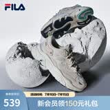 FILA斐乐女鞋跑步鞋情侣同款老爹鞋FILA MARS火星鞋男鞋休闲运动鞋 【女款】奶白/木薯粉-GT 36