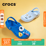 CROCS卡骆驰洞洞鞋贝雅洞洞鞋轻便运动鞋耐磨一脚蹬拖鞋休闲鞋|10126 矿物质蓝-4JQ(含智必星) 40 (250mm)
