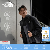 北面（The North Face）机能三合一冲锋衣男抓绒内胆户外运动防水外套|89B1 8UR/宇宙黑 M /170/92