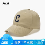 MLB帽子男女同款棒球帽软顶鸭舌帽休闲运动帽礼物3ACP6601N-45SAS-F