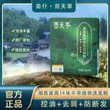 苗天草湘西中草药洗发粉 洗头粉 养护洗发水 控油去屑防断发5g*10袋