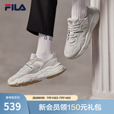 斐乐（FILA）跑步鞋老爹鞋男鞋FILA MARSⅡ火星二代情侣款复古运动鞋休闲鞋 南极灰/雾灰-AN-F12M141116F 42
