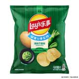 乐事（Lay's）薯片 清新芥香味 135克 膨化食品 休闲零食