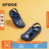 CROCS卡骆驰洞洞鞋贝雅洞洞鞋轻便运动鞋耐磨一脚蹬拖鞋休闲鞋|10126 深蓝-410(含智必星) 41 /42(260mm)
