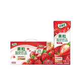 伊利优酸乳果粒酸奶饮品草莓味 245g*12盒真实果粒 酸奶饮品 礼盒装