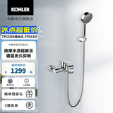 科勒（KOHLER）淋浴花洒利奥挂墙式浴缸花洒龙头(致巧款) 25107T-4-CP