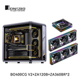 乔思伯（JONSBO）BO400CG V2+ZA120B+ZA360BR*2