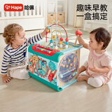 Hape(德国)儿童绕珠玩具钢琴六合一探索学习魔法盒男女孩礼物E1073