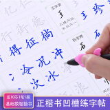 晟邮（SHENG YOU） 正楷书凹槽练字帖 楷书儿童练字板学生成人男生女生硬笔书法钢笔本练字贴字帖 基础教程单本装（送10芯1笔1握）