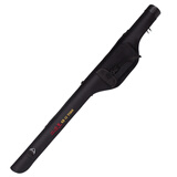 二次元 路亚竿包大肚包硬壳耐磨海竿矶钓包便携式鱼竿包1.3米黑色有兜