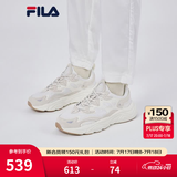 FILA斐乐女鞋跑步鞋情侣同款老爹鞋FILA MARS火星鞋男鞋休闲运动鞋 【男款】奶白/砂色-GS 42