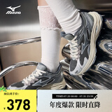 美津浓（MIZUNO）【吴曦同款】男女运动休闲缓震透气网面跑步鞋RACER S