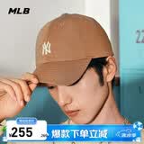 MLB帽子男女棒球帽休闲鸭舌帽软顶遮阳3ACP7701N-50BGD