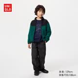 优衣库童装男童女童保暖束脚裤长裤加绒裤子478127 09 黑色 120