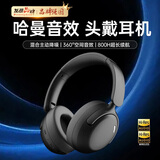Viken【2026最新款丨柏林之声】蓝牙耳机头戴式8麦主动降噪隔音真无线超长续航电脑手机高保真耳麦电竞 【深邃黑丨深度降噪丨带高清麦克风】