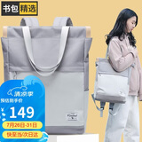 第九城（V.NINE）电脑包男女士双肩包14/15.6英寸笔记本旅行背包单肩两用学生书包