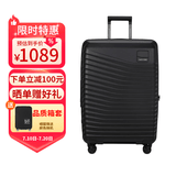 新秀丽拉杆箱 25年新品INTUO系列KL9行李箱 旅行箱飞机轮登机箱男女通用 黑色 25英寸 可扩展