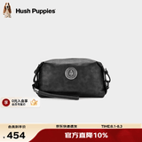 暇步士（Hush Puppies）男士手包轻奢高档品牌真皮商务手抓包新款牛皮革双色手拿包礼物 银灰色HA-1811711W-5813