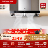 老板（Robam）双子星65X3S油烟机变频双腔25风量1000Pa静压大吸力抽油烟机挥手智控油烟机 【双子星首选Top1版】65X3S单烟机 天然气