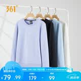 361°卫衣女春夏季外套运动休闲套头衫宽松圆领长袖上衣662334801D-10