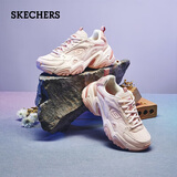 斯凯奇（Skechers）机甲鞋女鞋运动鞋厚底增高老爹鞋缓震轻便休闲鞋